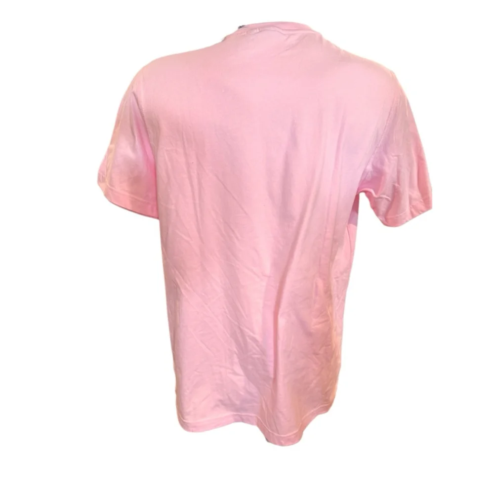 Men's Adidas Pink Short Sleeve Trefoil Tee Standard M j9